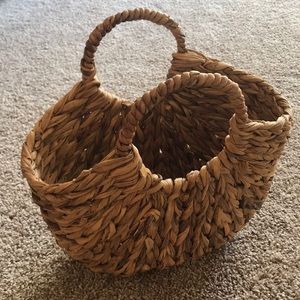 Summer Wicker Tote